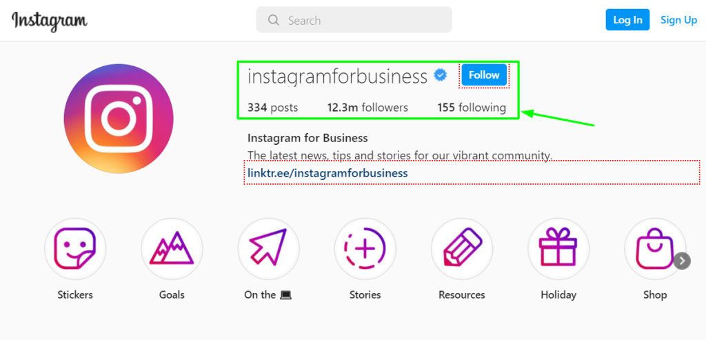 Instagram Statistics - Business