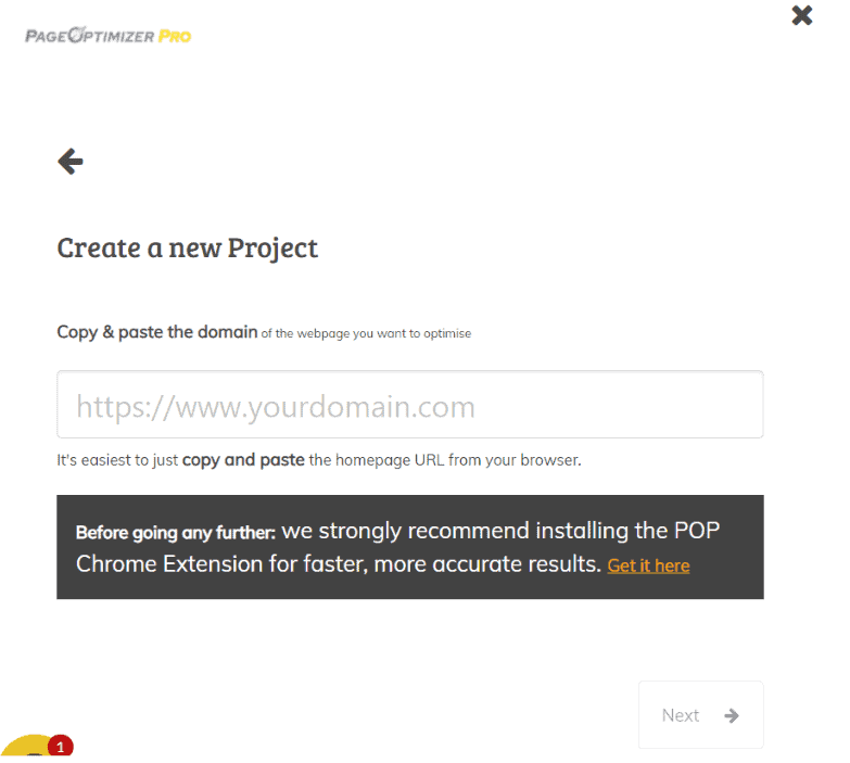 Create A New Project