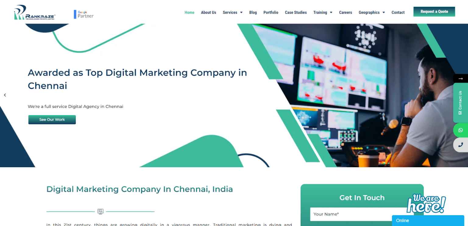20 Best Digital Marketing Agencies in Chennai (2026)