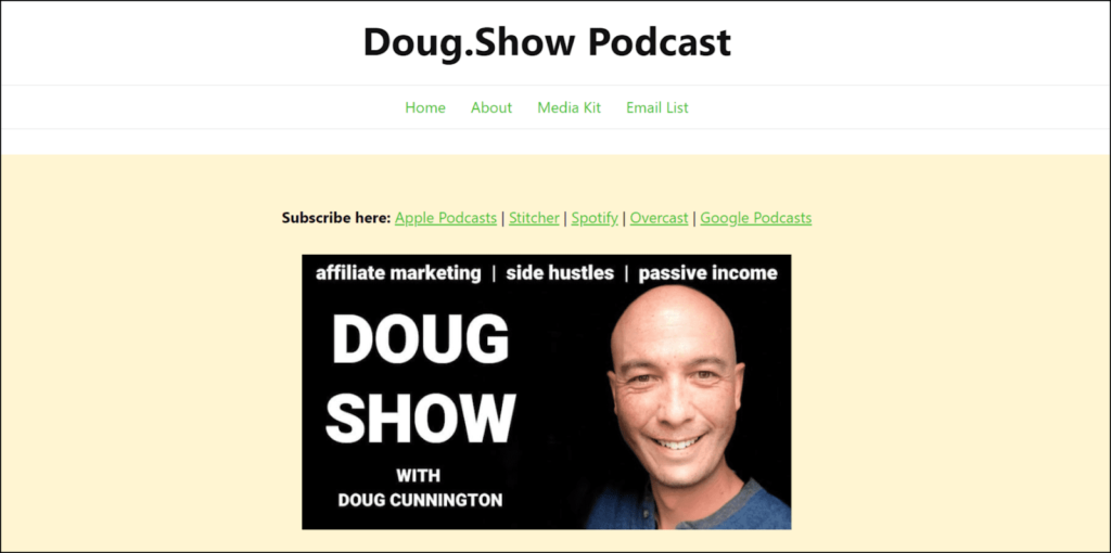 Doug.Show podcast overview