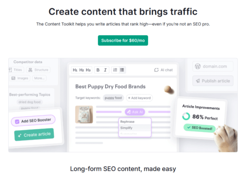 Semrush Content Toolkit Semrush Content Toolkit