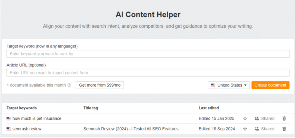 Ahrefs - AI Content Helper Ahrefs - AI Content Helper