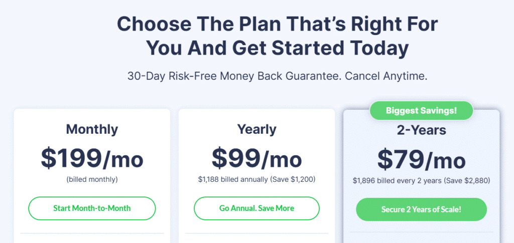 EverWebinar Pricing Plans