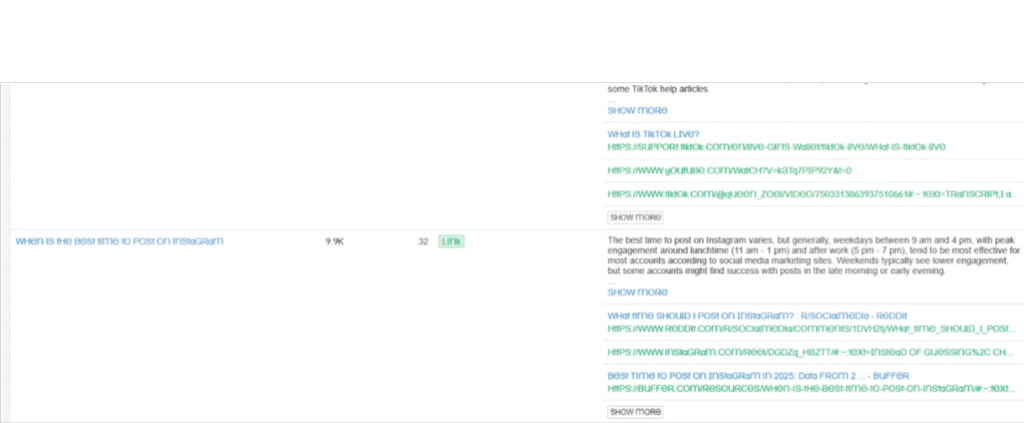 AI Overview Links and Mentions AI Overview Links and Mentions