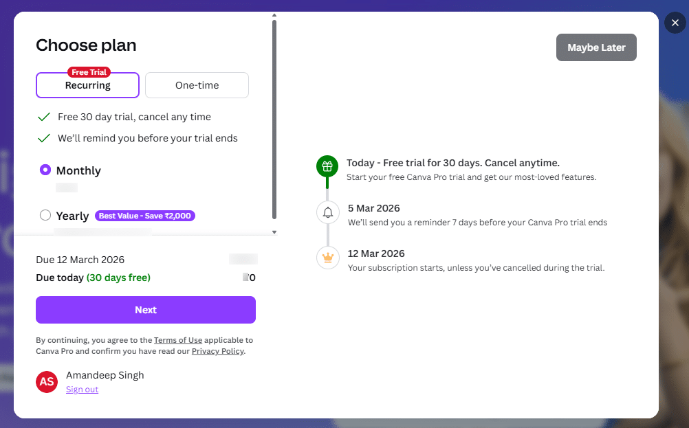 Choose A Plan On Canva Choose A Plan On Canva
