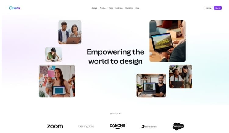 Canva has over 220 million monthly users Canva has over 220 million monthly users