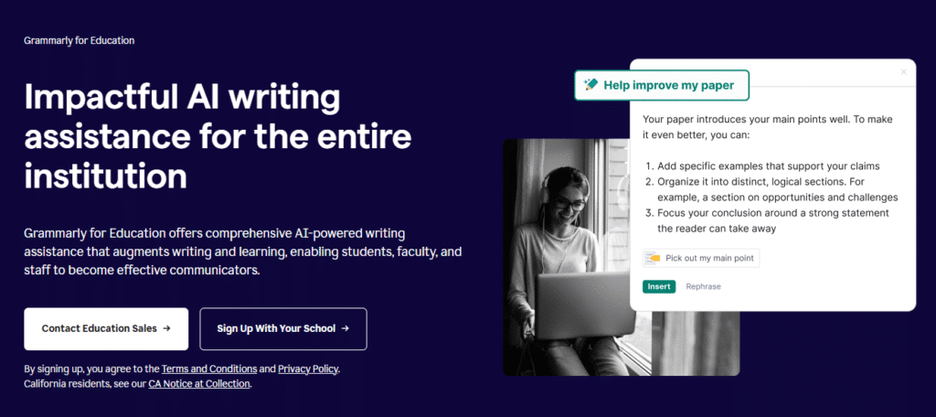Grammarly for Education