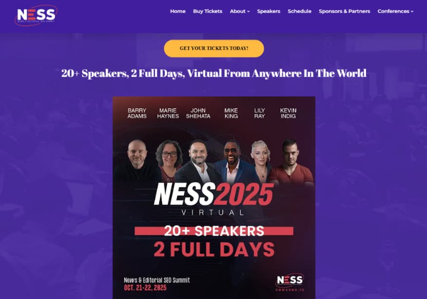 NESS (News & Editorial SEO Summit) NESS (News & Editorial SEO Summit)