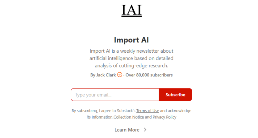 Import AI Import AI