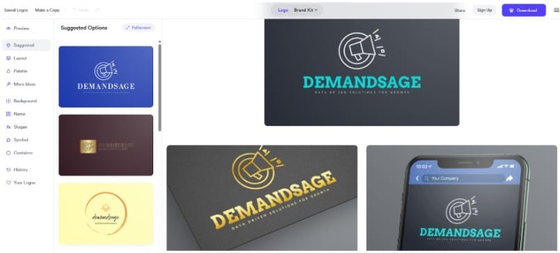 Looka: Best for Instant, Polished Branding Looka: Best for Instant, Polished Branding
