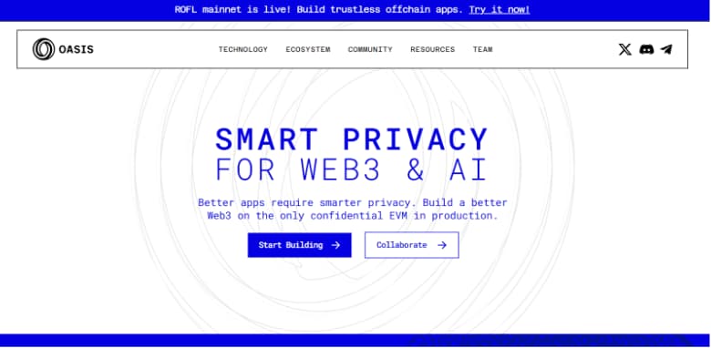 Oasis Network Oasis Network
