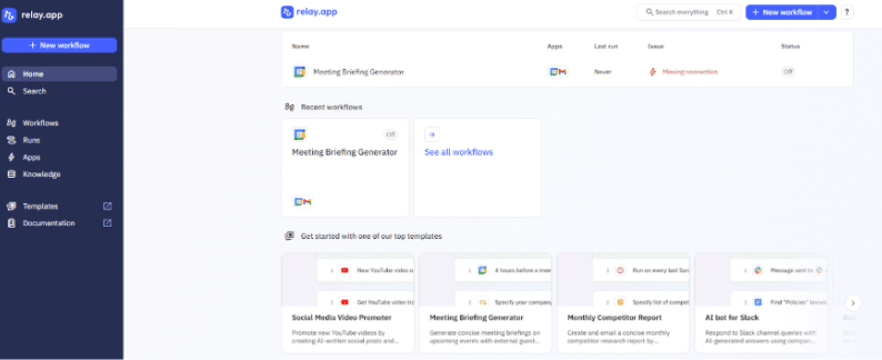 Relay: Best for Automation with Human Approval Relay: Best for Automation with Human Approval