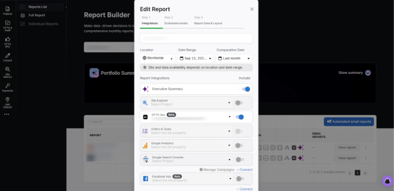 Reporting & White-Label Options Reporting & White-Label Options
