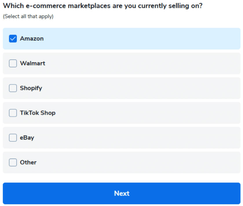 Tool will ask you to choose the platform Tool will ask you to choose the platform
