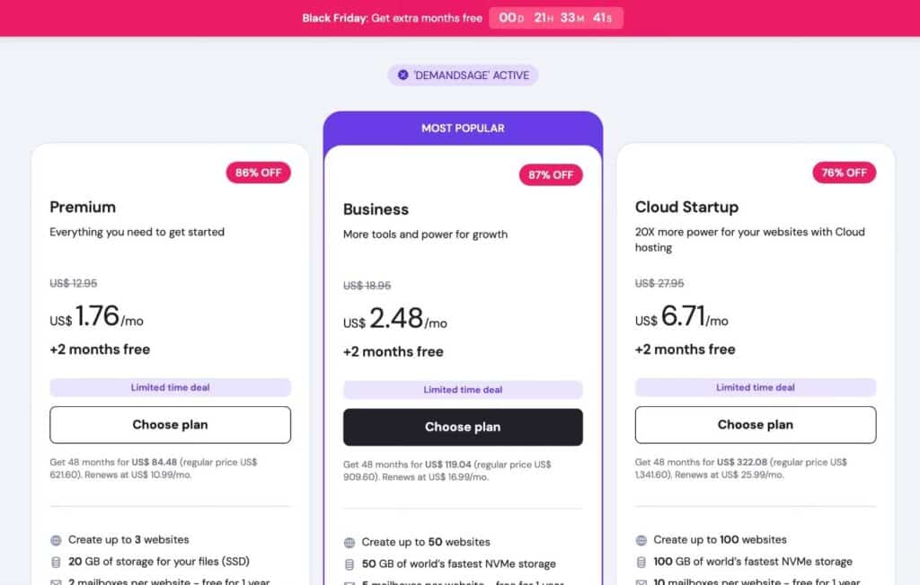 Hostinger Black Friday Pricing Hostinger Black Friday Pricing