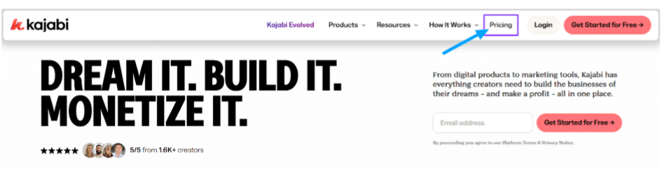 Kajabi Homepage Kajabi Homepage