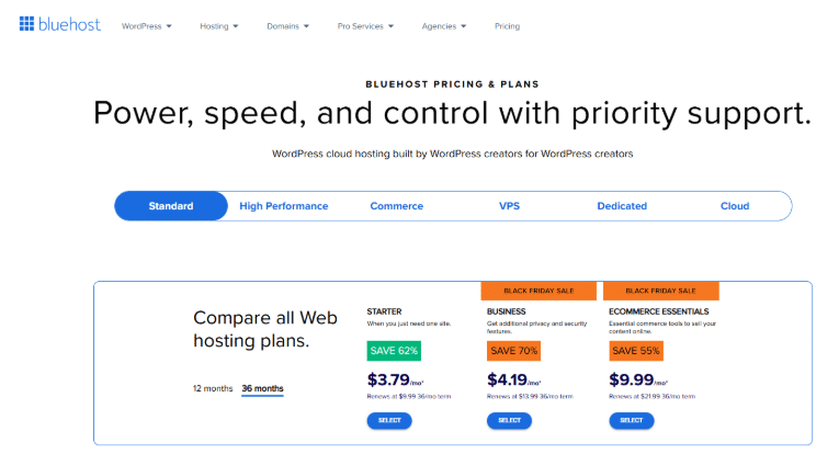 Bluehost – Up To 70% Off on Hosting Plans Bluehost – Up To 70% Off on Hosting Plans