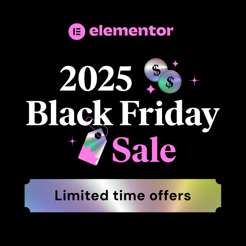 Elementor Black Friday 2025 Elementor Black Friday 2025