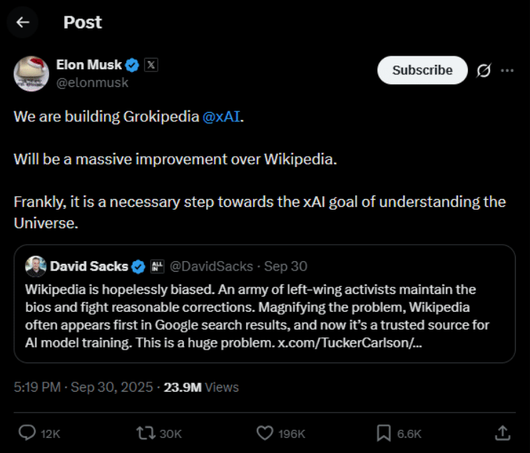 About Grokipedia About Grokipedia