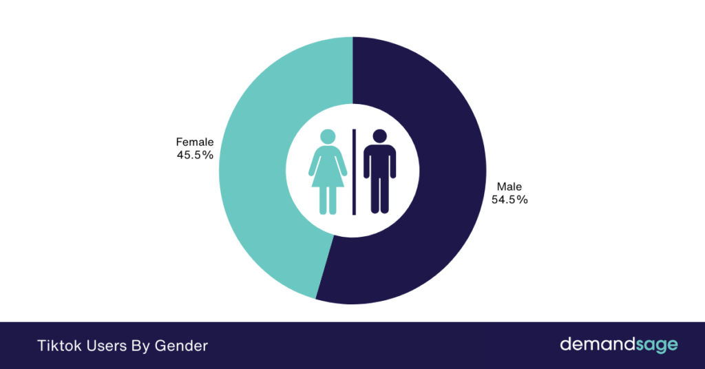 TikTok Users By Gender TikTok Users By Gender