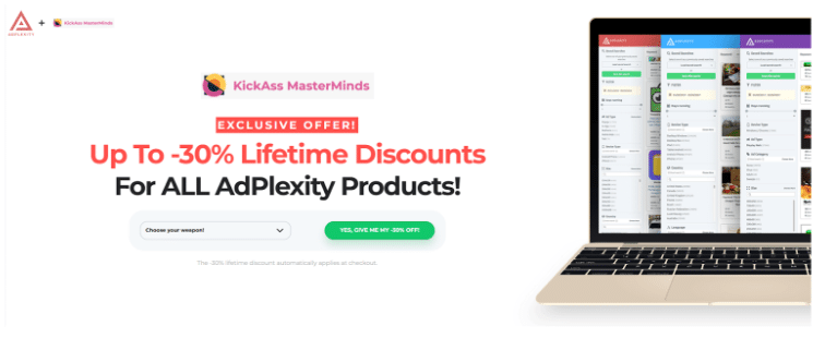 Visit the custom Adplexity discount Visit the custom Adplexity discount