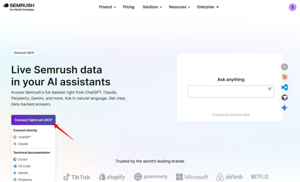 Semrush MCP Connector