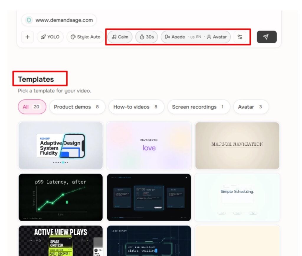Choose Template, Music, And Time Choose Template, Music, And Time