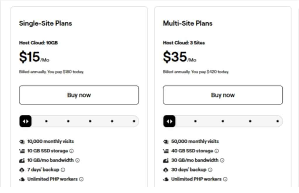 Elementor Hosting Pricing Plans Elementor Hosting Pricing Plans