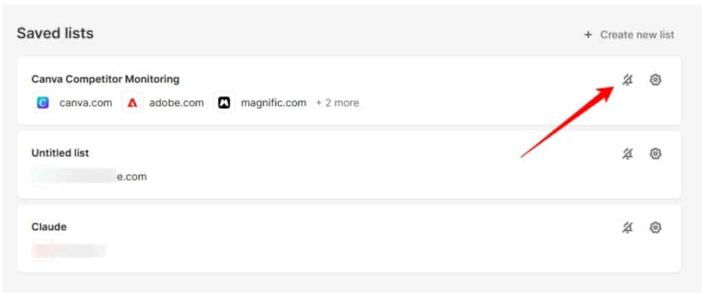 Enable Notifications on Competitor Monitoring Enable Notifications on Competitor Monitoring