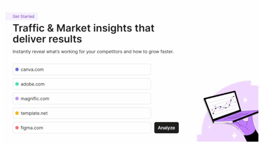 Get Traffic & Market Insights Get Traffic & Market Insights