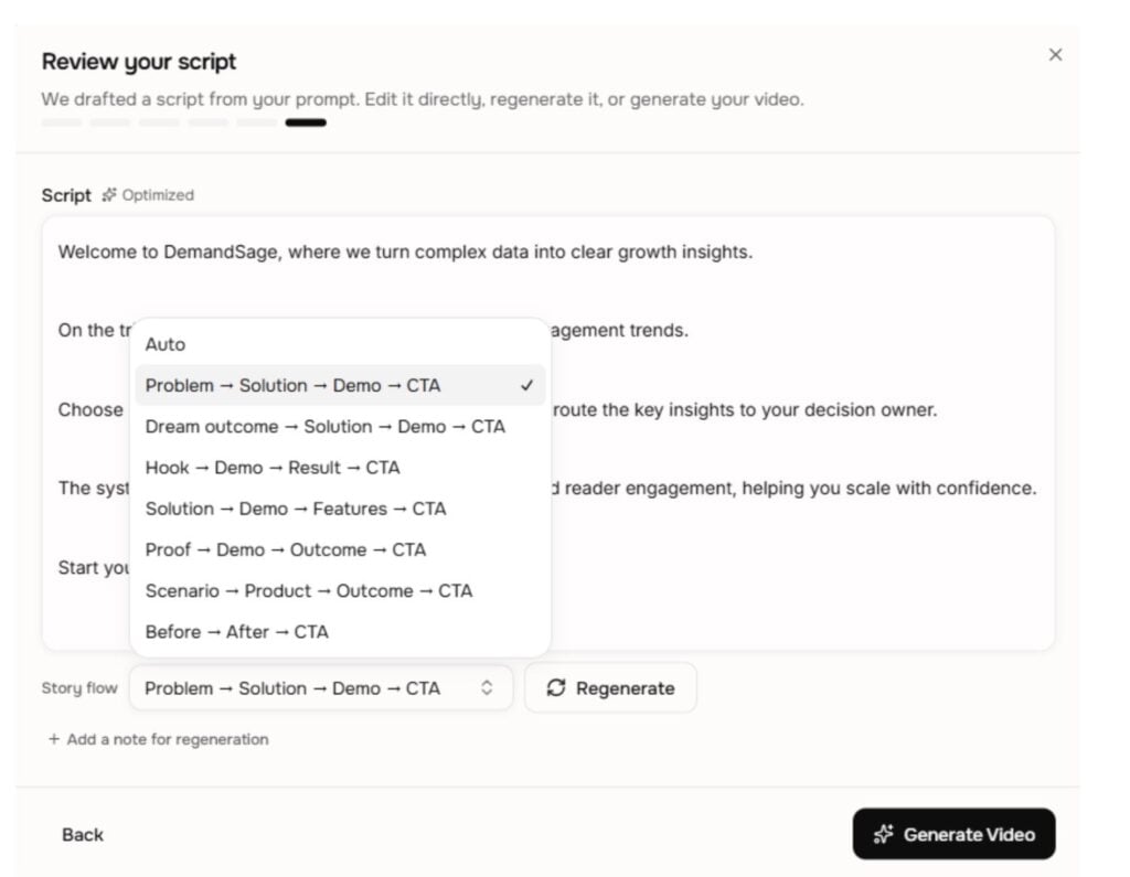 Optimize Your Scipt With Story Flow Option Optimize Your Scipt With Story Flow Option