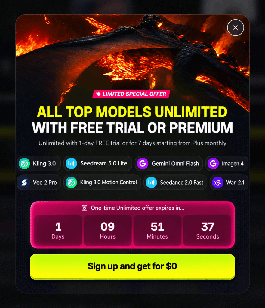 Higgsfield AI Free Trial Higgsfield AI Free Trial