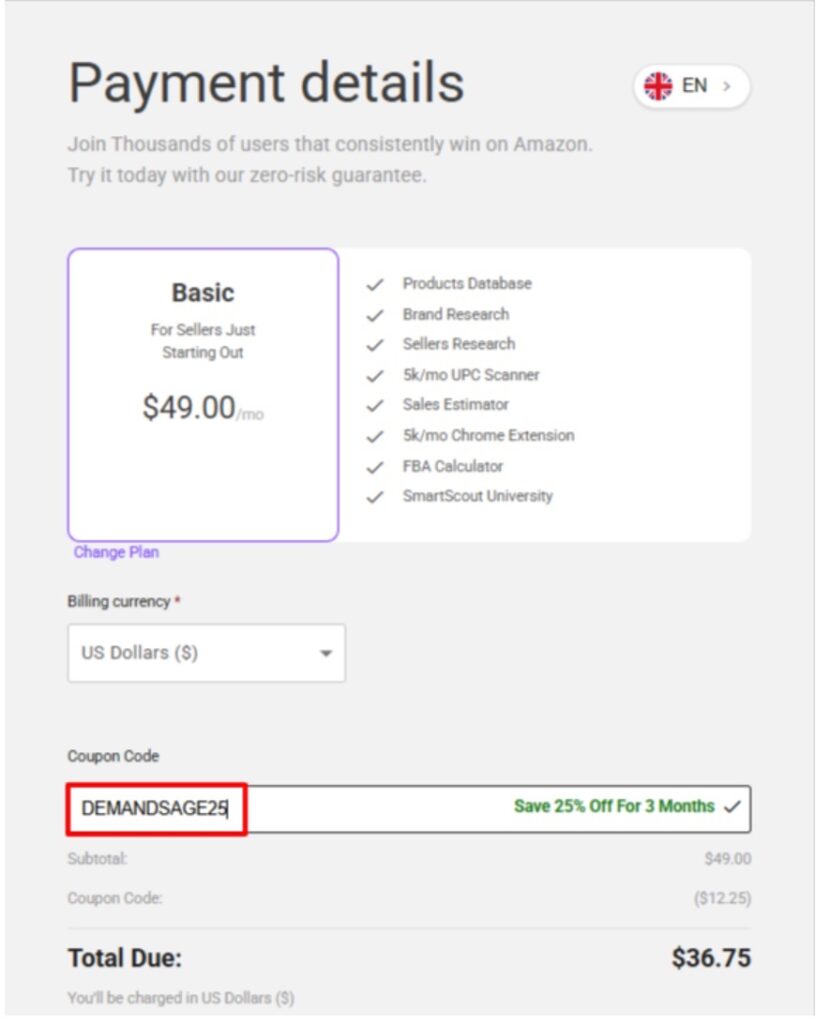 Enter DEMANDSAGE Exclusive SmartScout Coupon Enter DEMANDSAGE Exclusive SmartScout Coupon